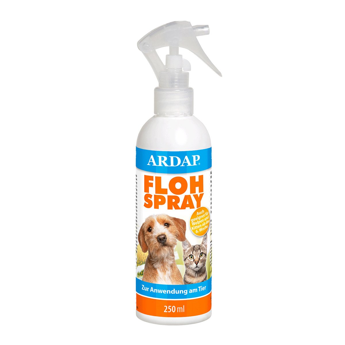 ARDAP Flohspray zur Anwendung am Tier 2x250ml von ardap
