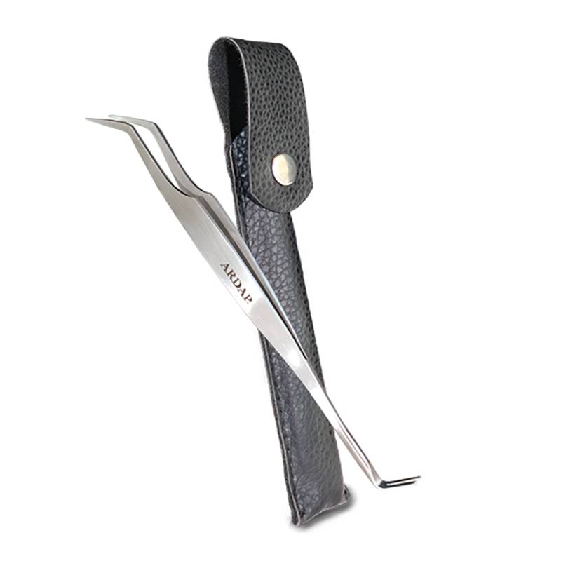 Ardap Zeckenhaken mit Pinzette - 1 Stück von ardap