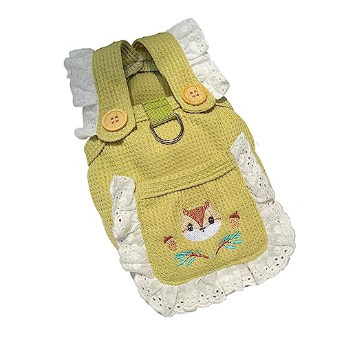 areclern Haustierkleid für kleine und mittelgroße Hunde, Welpen, Katzen, Kleid, Outfit, D-förmiger Ring, Heimtierbedarf Grün M areclern Haustierkleid für kleine und mittelgroße Hunde, Welpen, Katzen, Kleid, Outfit, D-förmiger Ring, Heimtierbedarf Grün M von areclern