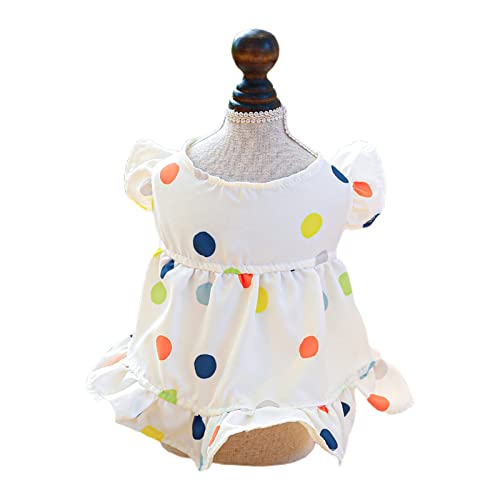 areclern Hundekleid Pe Hund Katze Sommer Kostüm Wellenrand Heimtierbedarf Weiß M areclern Hundekleid Pe Hund Katze Sommer Kostüm Wellenrand Heimtierbedarf Weiß M von areclern