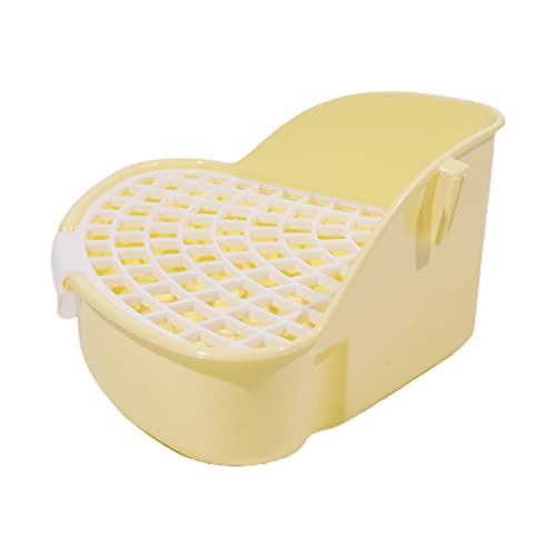 areclern Meerschweinchen Toilette Haustier Poop Box Kaninchen Meerschweinchen Toilette Erhöhungszaun Heimtierbedarf Gelb areclern Meerschweinchen Toilette Haustier Poop Box Kaninchen Meerschweinchen Toilette Erhöhungszaun Heimtierbedarf Gelb von areclern