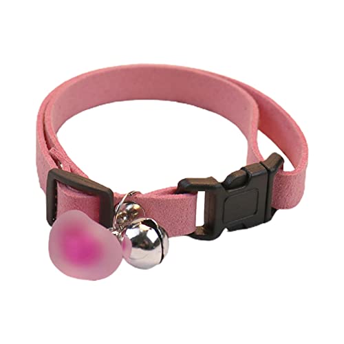 areclern Pet Neck Collar Walking Dog Pet Tracking Cat Halsband Einheitsgröße Haustierzubehör Rosa von areclern