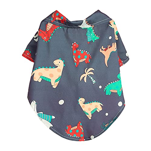 areclern Pet Shirt Small Medium Dog Puppy Cat Shirt Bekleidung mit kurzen Ärmeln Haustierzubehör M von areclern