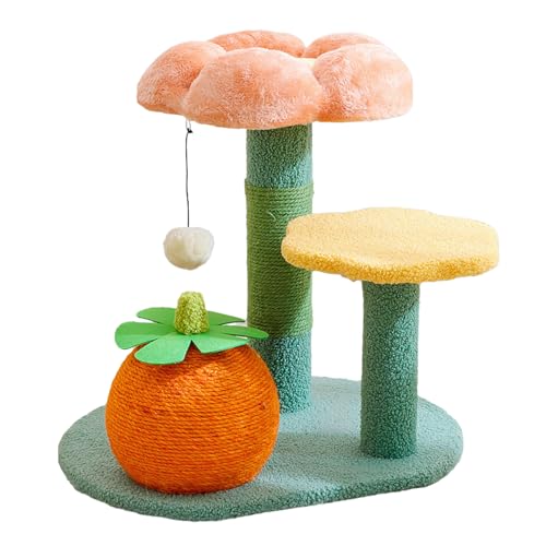 arenmi Kratzbaum mit Kaktus-Thema, Haustierspielzeug für kleines, interaktives Spielzeug für den Innenbereich arenmi Kratzbaum mit Kaktus-Thema, Haustierspielzeug für kleines, interaktives Spielzeug für den Innenbereich von arenmi