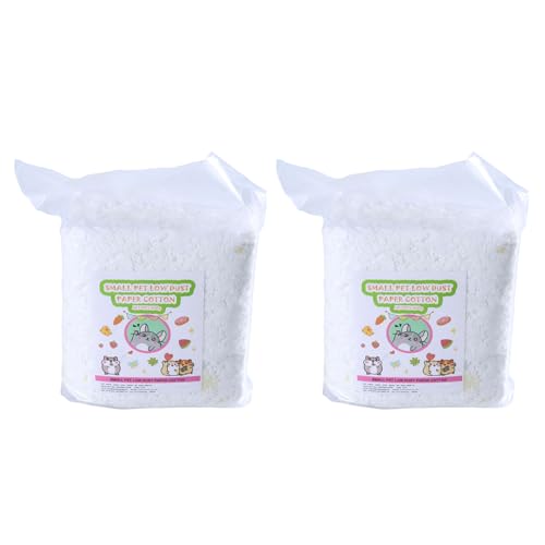 arenmi Weiche und sichere Papiereinstreu für kleine Haustiere, kontrolliert Gerüche und verbessert die Käfigdekoration, 450 g Kapazität arenmi Weiche und sichere Papiereinstreu für kleine Haustiere, kontrolliert Gerüche und verbessert die Käfigdekoration, 450 g Kapazität von arenmi