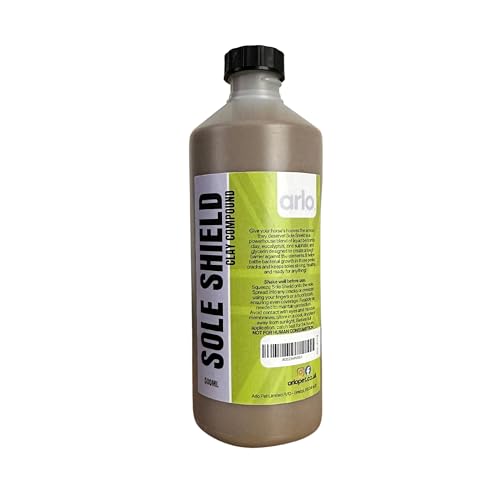 Sole Shield Tonmasse – Huf-, Sohlen- und Froschschutz für Pferde und Tiere | antibakteriell & antimykotisch | 500 ml Sole Shield Tonmasse – Huf-, Sohlen- und Froschschutz für Pferde und Tiere | antibakteriell & antimykotisch | 500 ml von arlo.