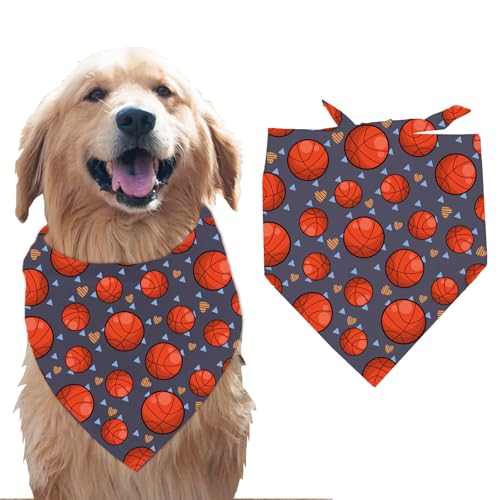 arricraft 1 Stück Haustier Hundehalstuch Braunes Dreieckiges Haustier Bandana Aus Baumwolle Mit Basketball Motiv Waschbar Schal Lätzchen Bedruckt Haustier Zubehör Sport Chief Für Große Hunde arricraft 1 Stück Haustier Hundehalstuch Braunes Dreieckiges Haustier Bandana Aus Baumwolle Mit Basketball Motiv Waschbar Schal Lätzchen Bedruckt Haustier Zubehör Sport Chief Für Große Hunde von arricraft