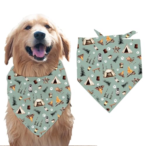 arricraft 1 Stück Haustier Hundehalstuch Grünes Camping Halstuch Aus Baumwolle Dreieckig Bunt Waschbar Lätzchen Bedruckt Zubehör Chef Für Große Hunde Und Haustiere 55x55x78cm arricraft 1 Stück Haustier Hundehalstuch Grünes Camping Halstuch Aus Baumwolle Dreieckig Bunt Waschbar Lätzchen Bedruckt Zubehör Chef Für Große Hunde Und Haustiere 55x55x78cm von arricraft
