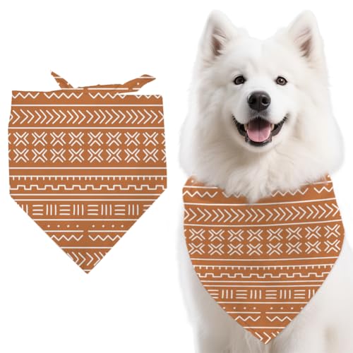 arricraft Hundehalstuch 1 Stück 78x38cm Ethnische Stammesstreifen Dreieckig Verstellbar Bequem Haustier Lätzchen Waschbar Baumwollschal Halstuch Für Große Hunde Orange arricraft Hundehalstuch 1 Stück 78x38cm Ethnische Stammesstreifen Dreieckig Verstellbar Bequem Haustier Lätzchen Waschbar Baumwollschal Halstuch Für Große Hunde Orange von arricraft