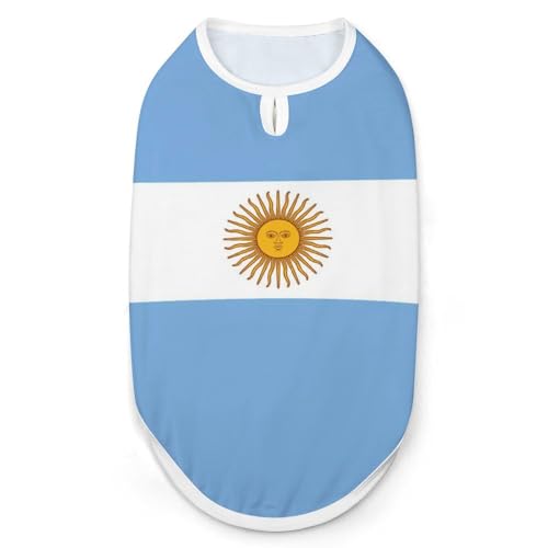 Argentinische Republik Modische Haustierweste, leicht zu tragende Hundekleidung für kleine Hunde, tägliches Spazierengehen, Größe S Argentinische Republik Modische Haustierweste, leicht zu tragende Hundekleidung für kleine Hunde, tägliches Spazierengehen, Größe S von asbwuo
