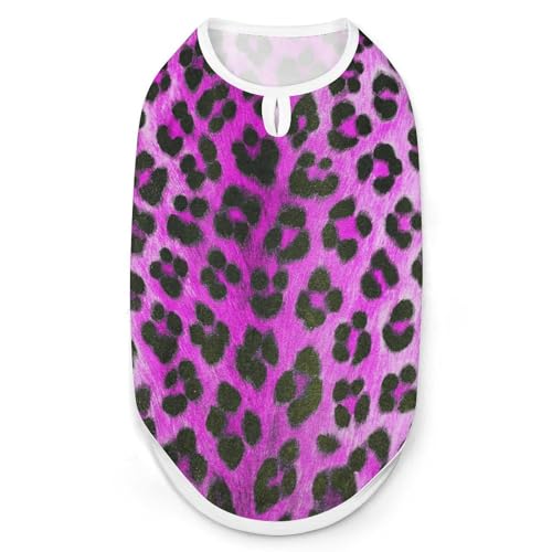 Modische Haustierweste mit Wildtier-Muster, lila Haut, leicht zu tragen, Hundekleidung für kleine Hunde, tägliche Spaziergänge, Größe L Modische Haustierweste mit Wildtier-Muster, lila Haut, leicht zu tragen, Hundekleidung für kleine Hunde, tägliche Spaziergänge, Größe L von asbwuo