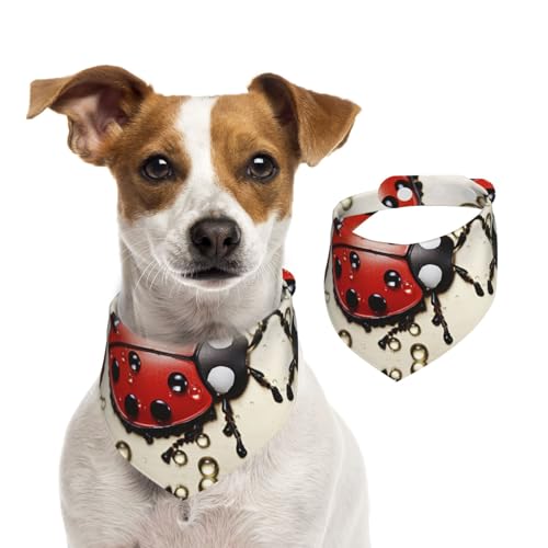 schöne Marien -Hundehalstücher, waschbar, verstellbar, Dreieckstuch für Hunde, süße Haustier-Lätzchen für mittelgroße und große Hunde, Welpen und kleine Katzen schöne Marien -Hundehalstücher, waschbar, verstellbar, Dreieckstuch für Hunde, süße Haustier-Lätzchen für mittelgroße und große Hunde, Welpen und kleine Katzen von asbwuo