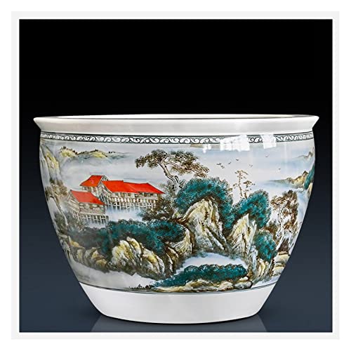 Aquarium Aquarium Fischtank Keramik Gold Fischtank Wohnzimmer Büro Feng Shui Fischglas Innenhof Große Fischzuchttank Fischtank Dekorationen Aquarium Aquarium Fischtank Keramik Gold Fischtank Wohnzimmer Büro Feng Shui Fischglas Innenhof Große Fischzuchttank Fischtank Dekorationen von asdchZen