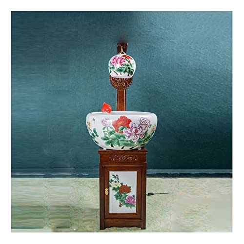 Aquarium Im Chinesischen Stil, Keramik-Aquarium, Zirkulationsströmung, Wasserfilter, Sauerstoffversorgung, Wohnzimmer, Goldfischbecken, Schildkrötenbecken, Aquarium, Fischtank-Dekoration Aquarium Im Chinesischen Stil, Keramik-Aquarium, Zirkulationsströmung, Wasserfilter, Sauerstoffversorgung, Wohnzimmer, Goldfischbecken, Schildkrötenbecken, Aquarium, Fischtank-Dekoration von asdchZen