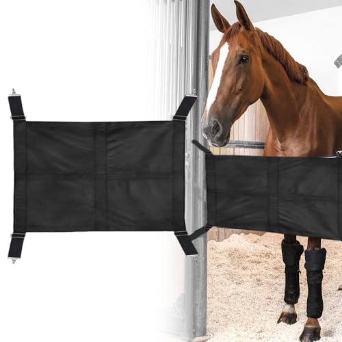 asdmm Pferdestall Gangschutz mit verstellbaren Gurten, Bauernhof-Stallzubehör, 68,6 cm L x 48,3 cm B, 1 Stück asdmm Pferdestall Gangschutz mit verstellbaren Gurten, Bauernhof-Stallzubehör, 68,6 cm L x 48,3 cm B, 1 Stück von asdmm