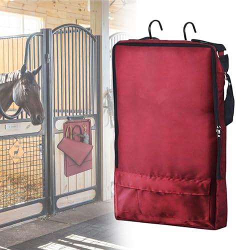 asdmm Zaumzeug Halfter Tasche – Pferde-Tack-Tragetasche, Bauernhof-Stall, organisiertes Werkzeug, 38,1 x 66 cm, 1 Stück asdmm Zaumzeug Halfter Tasche – Pferde-Tack-Tragetasche, Bauernhof-Stall, organisiertes Werkzeug, 38,1 x 66 cm, 1 Stück von asdmm