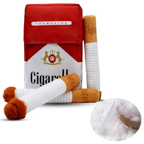Giggle Puff Stick Hundespielzeug-Set, interaktives, quietschendes Plüschspielzeug für alle Hundegrößen, lustiges Zahnen, ideal für kleine, mittelgroße und große Rassen wie Pitbull Husky Frenchie, Giggle Puff Stick Hundespielzeug-Set, interaktives, quietschendes Plüschspielzeug für alle Hundegrößen, lustiges Zahnen, ideal für kleine, mittelgroße und große Rassen wie Pitbull Husky Frenchie, von atbuym