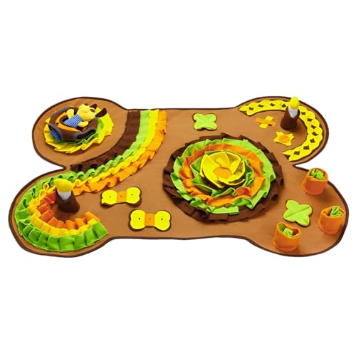 Schnüffelmatte, langsamer Fütterer, weiches Haustier-Futterunterlage, Hunde-Puzzle-Spielzeug, interaktives Spiel für Langeweile, Schnüffelmatte für mehrere Rassen Schnüffelmatte, langsamer Fütterer, weiches Haustier-Futterunterlage, Hunde-Puzzle-Spielzeug, interaktives Spiel für Langeweile, Schnüffelmatte für mehrere Rassen von awakentti