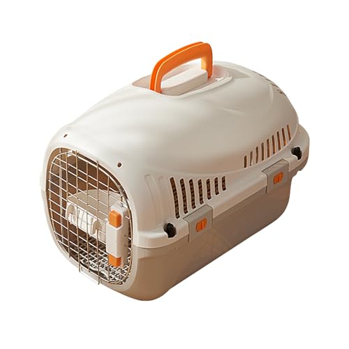 Tragbare Hundebox, Autotransport-Tragekäfig, kleine Hundebox, Haustierreise, waschbare Tragetasche, Katzen, tragbare, stressfreie Tragetasche, stabile abnehmbare Katzentasche für draußen, einfacher von awakentti