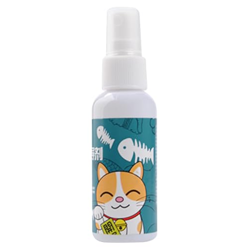 awakentti 50 ml Indoor-Katzenminze-Spray, Katzenkratz-Sprühnebel, natürliche Pflanzenextraktion, Katzentrainingswerkzeug für kleine, mittelgroße und große Katzen von awakentti