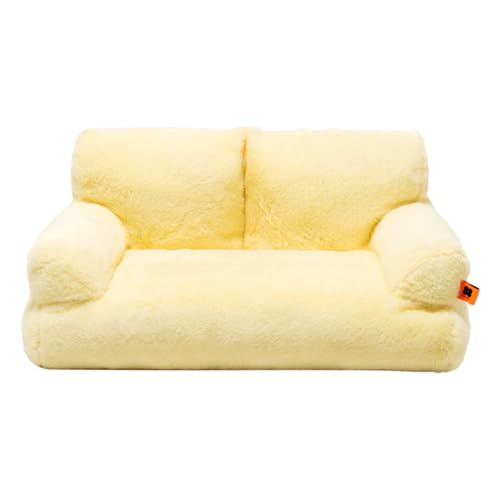 awakentti Katzenbetten für Indoor-Katzen, waschbares Plüsch-Haustiersofa, warmes Katzennest, niedliches Katzenbett, abnehmbares kleines Hundesofa, Plüsch-Welpenbett für kleine, mittelgroße Hunde, awakentti Katzenbetten für Indoor-Katzen, waschbares Plüsch-Haustiersofa, warmes Katzennest, niedliches Katzenbett, abnehmbares kleines Hundesofa, Plüsch-Welpenbett für kleine, mittelgroße Hunde, von awakentti