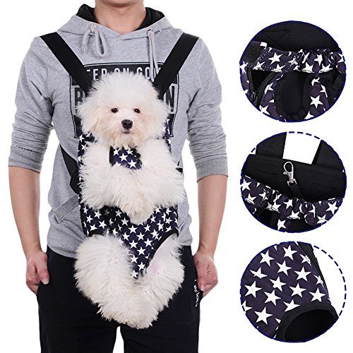 verstellbar Cat Pet Dog Front Sling Rucksack tragbar Reise doppeltem Umhängetasche von awhao-2008 von awhao