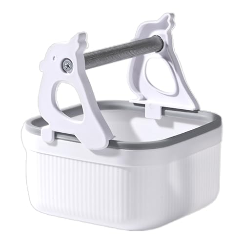 baabeash Vogel Sitzstange Ständer, Trainingsstand Mit Toiletteneimer, Bissfeste Vogel Krallen Schleif Sitzstange für Wellensittiche Conures Sittiche Spatzen und baabeash Vogel Sitzstange Ständer, Trainingsstand Mit Toiletteneimer, Bissfeste Vogel Krallen Schleif Sitzstange für Wellensittiche Conures Sittiche Spatzen und von baabeash