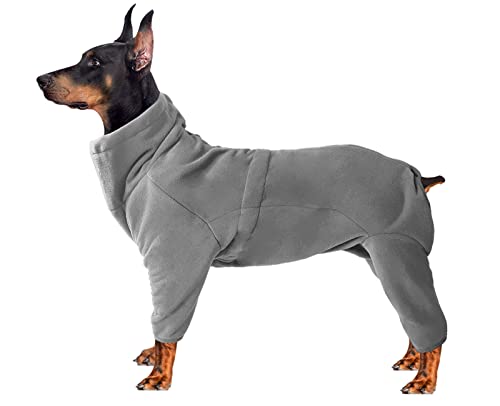 Kuscheliger Fleece-Mantel für Hunde, Ganzkörperpullover mit vier Beinen, verstellbarer Hunde-Einteiler mit Reißverschluss, Winterkleidung, ideal für Hunde im Innen- und Außenbereich, für kleine Kuscheliger Fleece-Mantel für Hunde, Ganzkörperpullover mit vier Beinen, verstellbarer Hunde-Einteiler mit Reißverschluss, Winterkleidung, ideal für Hunde im Innen- und Außenbereich, für kleine von babepet
