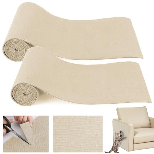 Kratzmatte Katze Selbstklebend, 2 Stück Kratzfestes Sofa kratzmatte Katze 40 * 200cm,Selbstklebend Kratzteppich Katze Wand,Wiederverwendbar kratzteppich Katze,DIY kratzmatte selbstklebend Khaki Kratzmatte Katze Selbstklebend, 2 Stück Kratzfestes Sofa kratzmatte Katze 40 * 200cm,Selbstklebend Kratzteppich Katze Wand,Wiederverwendbar kratzteppich Katze,DIY kratzmatte selbstklebend Khaki von babikeen