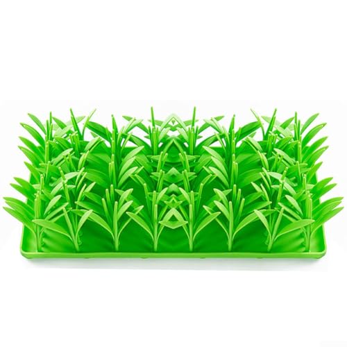 Haustier-Silikonmatte mit Gras-Design, rutschfeste Matte für langsames Füttern, kann die Fressgeschwindigkeit des Haustieres verlangsamen Haustier-Silikonmatte mit Gras-Design, rutschfeste Matte für langsames Füttern, kann die Fressgeschwindigkeit des Haustieres verlangsamen von babominimer