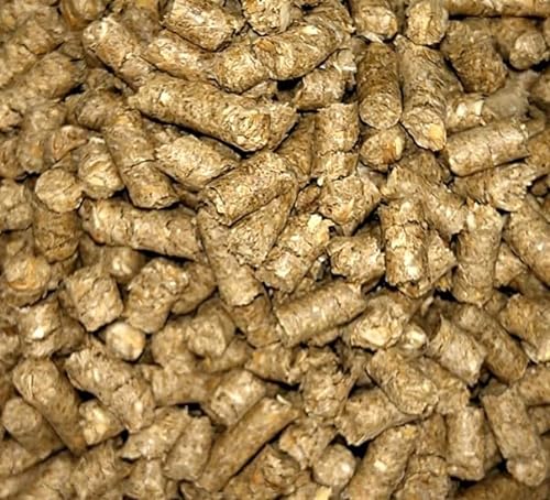 Katzenstreu - Einstreu für Kleintiere und Nutztiere - Pellets aus Dinkelspelzen 8 kg von backdeinbrot
