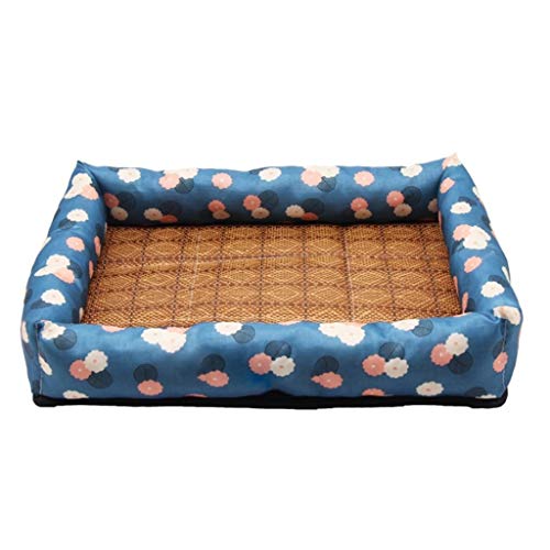 Haustierbetten, Haustiernest für den Sommer, kühles Hundebett, Haustierbett, für kleine und mittelgroße Hunde und Katzen, komplettes Set, Haustierbett (A,L) von badgebest