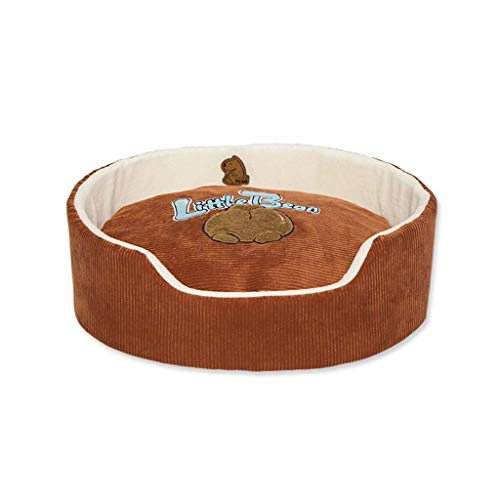 Haustierbetten, Hundebetten, Haustierbett, rund, einfaches Katzenbett, Welpenbett, Zwinger, Schlafsack, Katzensofa, rutschfest, langlebig, warm (C) von badgebest