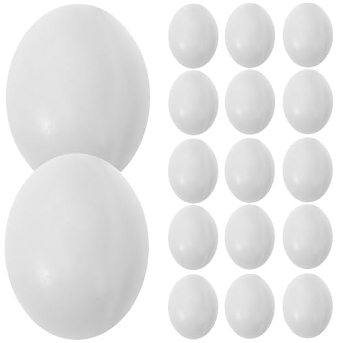 Balacoo 10 Kunststoffeier simulierte Vogeleier Papageien Nymphensittiche Dummy Eier Vogel Zubehör für Renntauben Balacoo 10 Kunststoffeier simulierte Vogeleier Papageien Nymphensittiche Dummy Eier Vogel Zubehör für Renntauben von balacoo