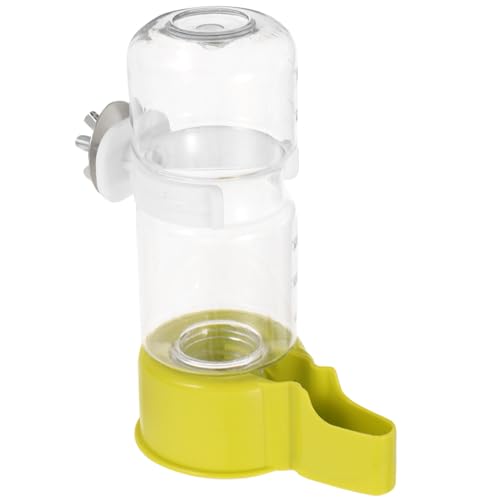 Balacoo Automatischer Vogel Wasserspender aus Langlebigem Material Wiederverwendbarer Trinkspender für Papageien Tauben und Kleine Vögel für Vogelkäfige und Vogeltränken Grün von balacoo
