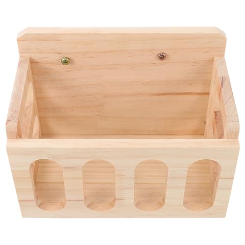 Balacoo Heu Feeder aus Holz Hängende Futterraufe für Kleintiere Minimiert Heuwaste zu Reinigen Langlebig für Chinchillas und Meerschweinchen Balacoo Heu Feeder aus Holz Hängende Futterraufe für Kleintiere Minimiert Heuwaste zu Reinigen Langlebig für Chinchillas und Meerschweinchen von balacoo