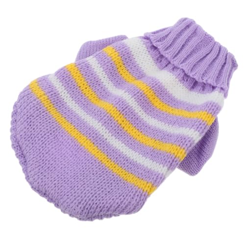 Balacoo Warmer Hundepullover für Kleine Hunde und Katzen Strickmaterial Langlebig und Komfortabel Vielseitig Einsetzbar als Wintermantel und Haustierkleidung in Mehreren Farben von balacoo