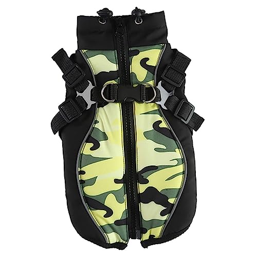 Balacoo Winter Hundemantel Brustgeschirr Stil Warm Polyester Welpenkleidung Atmungsaktiv Für Kleine Mittlere Hunde Haustier Zubehör von balacoo