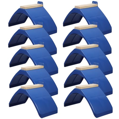 balacoo 10 x Tauben-Sitzstangen, sicheres Spielzeug für Papageien, Spielständer für Vögel und Hühner, glatte Oberfläche, für Zubehör für Vogelkäfige balacoo 10 x Tauben-Sitzstangen, sicheres Spielzeug für Papageien, Spielständer für Vögel und Hühner, glatte Oberfläche, für Zubehör für Vogelkäfige von balacoo