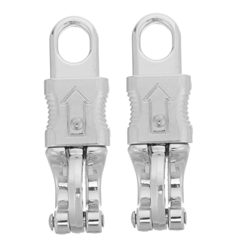 balacoo 2 Stück Zinklegierungs Panikhaken für Pferde Strapazierfähige Outdoor Clips für Führstrick und Anbindesicherung Vielseitige Metallhaken für Reitsport und Pferdetraining von balacoo
