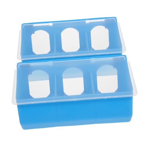 balacoo 2Stücke Taubenfutterspender Multifunktionale Futter und Wasserversorgung mit Deckel für Tauben Sittiche und Andere Langlebiges Kunststoff Design balacoo 2Stücke Taubenfutterspender Multifunktionale Futter und Wasserversorgung mit Deckel für Tauben Sittiche und Andere Langlebiges Kunststoff Design von balacoo