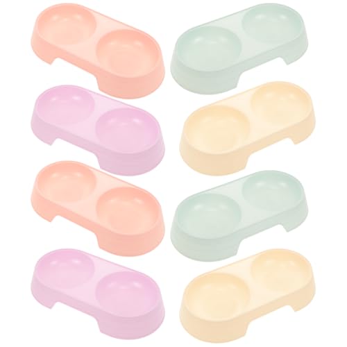 balacoo 8pcs Katzennapf Haustier Schüssel Doppel-Futterspender Kleiner Hund Wasserspender Kaninchenfutter Große Kunststoff Hundenapf Erhöhte Hundenäpfe Welpen Haustier Fressnapf Katzenbedarf balacoo 8pcs Katzennapf Haustier Schüssel Doppel-Futterspender Kleiner Hund Wasserspender Kaninchenfutter Große Kunststoff Hundenapf Erhöhte Hundenäpfe Welpen Haustier Fressnapf Katzenbedarf von balacoo