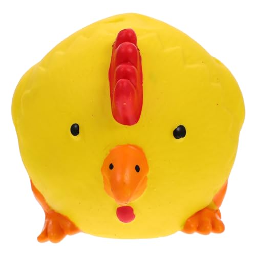 balacoo Haustier Stimme Ball Küken Spielzeug Beißspielzeug für Hunde Tiere Spielzeuge Quietschendes Hundespielzeug Welpen quietschender Ball Backenzahn Trainingsball Klangkugel Emulsion balacoo Haustier Stimme Ball Küken Spielzeug Beißspielzeug für Hunde Tiere Spielzeuge Quietschendes Hundespielzeug Welpen quietschender Ball Backenzahn Trainingsball Klangkugel Emulsion von balacoo