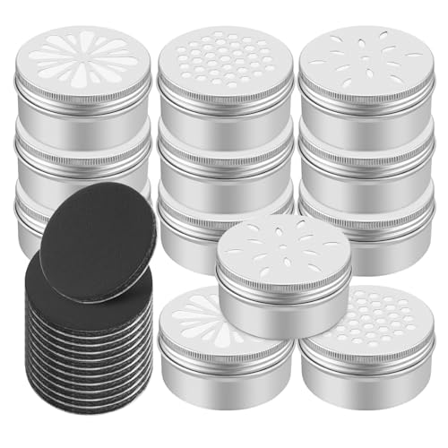 balacoo Hundeduft-Trainingsbox: Hundeduft-Trainingsset Mit Magnetpunkten Hohldeckel Aluminium-Hundeduft-Arbeitsdosen Für Das Hundetraining 12Er-Pack von balacoo