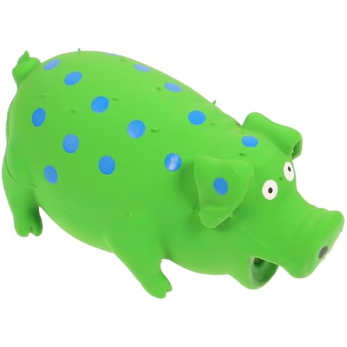 balacoo Quietschendes Schwein Hundespielzeug Latex Grunting Schwein Sound Spielzeug Welpen Kauspielzeug Quetschen Interaktives Spielzeug Molar Bite Spielzeug für Hund Welpen Katze Training Grün balacoo Quietschendes Schwein Hundespielzeug Latex Grunting Schwein Sound Spielzeug Welpen Kauspielzeug Quetschen Interaktives Spielzeug Molar Bite Spielzeug für Hund Welpen Katze Training Grün von balacoo