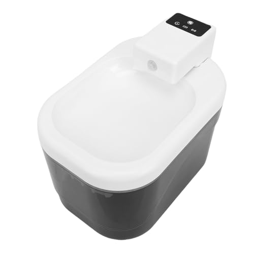 banapoy Cat Water Fountain, 2L Große Kapazität Automatische Haustierwasserbrunnenschale und Spender Zum Trinken, Spender für Katzen, Hunde und Kleine Haustiere von banapoy