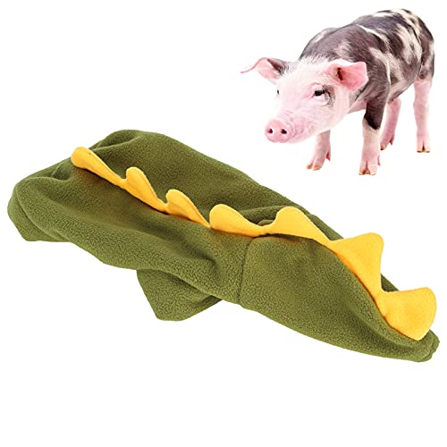 banapoy Haustier Dinosaurier Kostüm, Mehrzweck Haustier Kleidung Hund Dinosaurier Kostüm Grün Haustier Kostüm Maschine Waschbar für Haustier für Hund für Schwein für Katze(Green, L) von banapoy