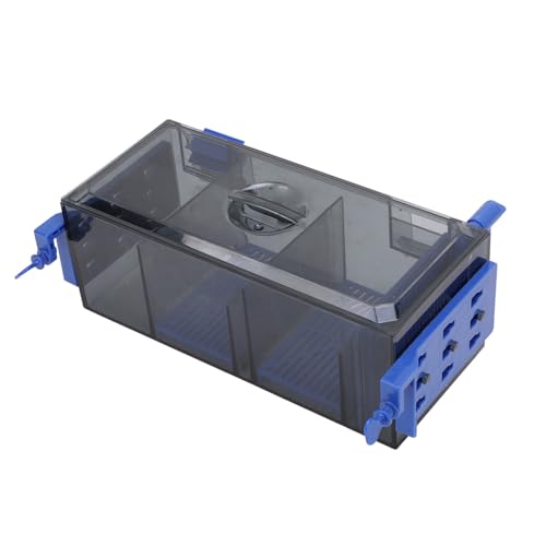 banapoy Mehrschichtiger Aquariumfilter, Aquariumfilter, Aquariumfilterbox mit Wasserfall und Einstellbarem Wasserdurchfluss, Beidseitig Aufgehängter Aquariumschwammfilter für Aquarien banapoy Mehrschichtiger Aquariumfilter, Aquariumfilter, Aquariumfilterbox mit Wasserfall und Einstellbarem Wasserdurchfluss, Beidseitig Aufgehängter Aquariumschwammfilter für Aquarien von banapoy