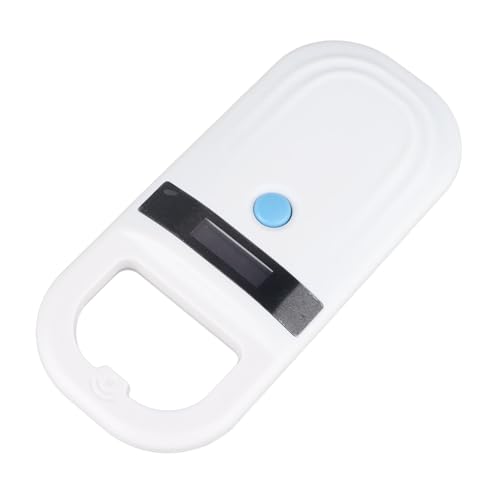 banapoy Mikrochipscanner für Haustiere, Tier Tag Scanner mit 128 Datenspeichern, ID Chip Tag Lesegerät für Hunde Pferde Katzen Schweine für ISO11784 oder 11785, FDX B und EMID, Mikrochip banapoy Mikrochipscanner für Haustiere, Tier Tag Scanner mit 128 Datenspeichern, ID Chip Tag Lesegerät für Hunde Pferde Katzen Schweine für ISO11784 oder 11785, FDX B und EMID, Mikrochip von banapoy