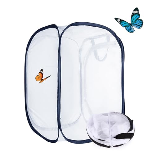 bangminda Schmetterlingsgarten Schmetterlinge Züchten Schmetterlings Habitat Käfig Schmetterlingshäuser Klappbar Belüftung Lebensraum Käfig für Insekt Schmetterling Insekten Habitat Käfig 40*40*60 cm bangminda Schmetterlingsgarten Schmetterlinge Züchten Schmetterlings Habitat Käfig Schmetterlingshäuser Klappbar Belüftung Lebensraum Käfig für Insekt Schmetterling Insekten Habitat Käfig 40*40*60 cm von bangminda